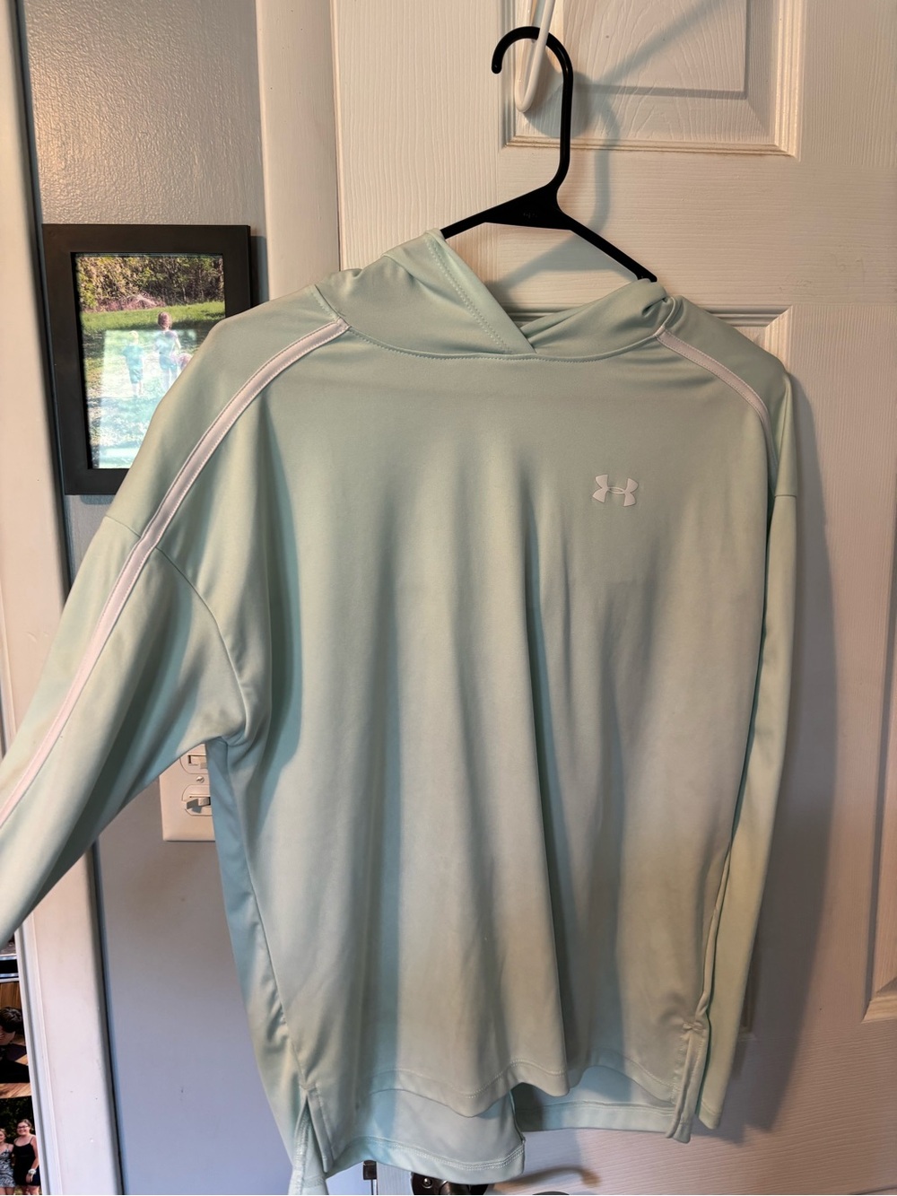 Under Armour Light Mint Performance Hoodie for Women
